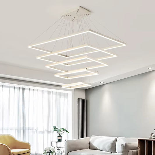 Square Modern Chandelier