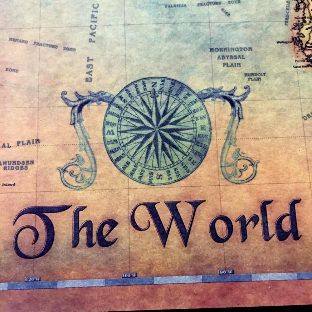 Nautical World Map