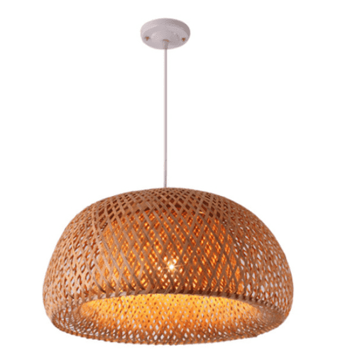 bamboo pendant light