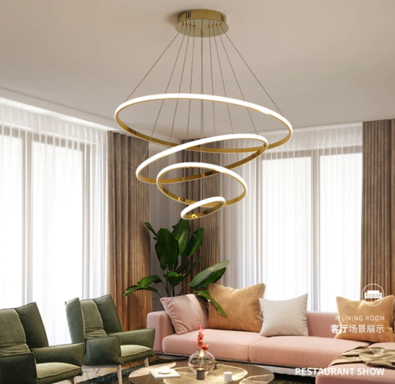 Circle Ceiling Light Chandeliers