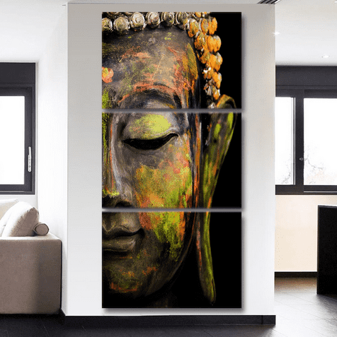 classic buddha wall art