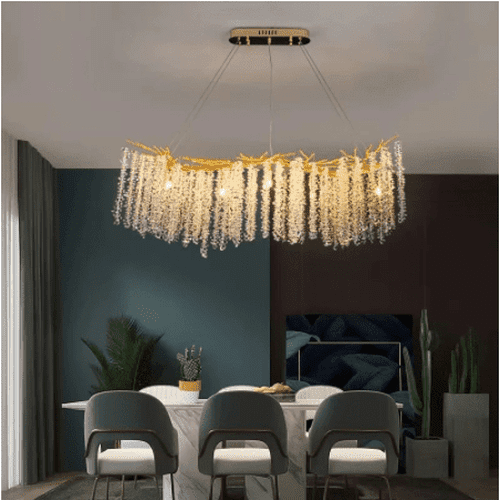 modern crystal chandelier