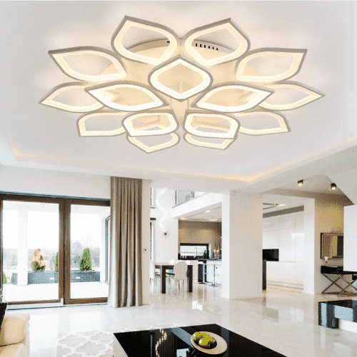 flower ceiling light