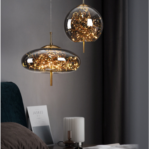 Nordic Handblown Glass Pendant Lights