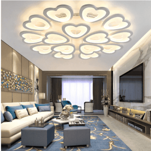 Heart Shaped Ceiling Light