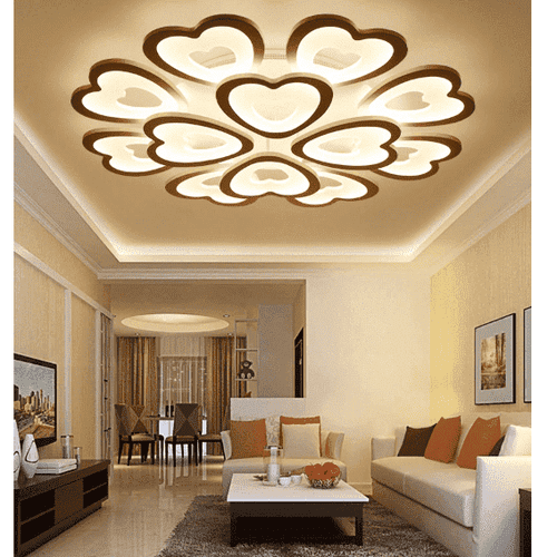 Heart Shaped Ceiling Light