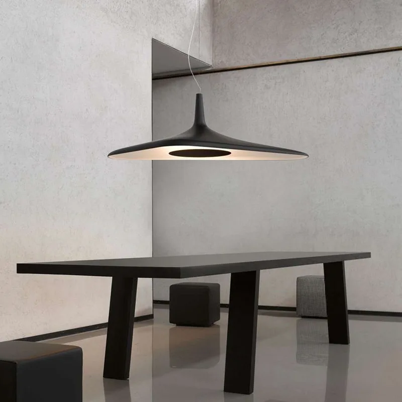 Italian Design Irregular Shape Pendant Light black