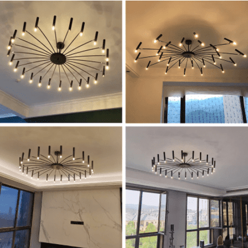 living room chandelier