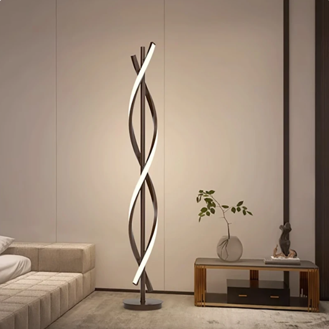 Minimalist Floor Lamp black