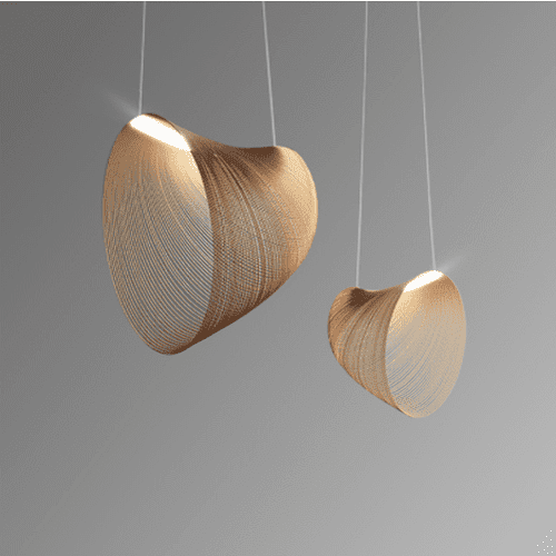 Minimalist Wooden Ceiling Light