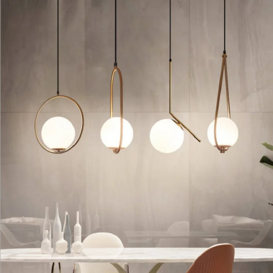 Modern Glass Pendant Light