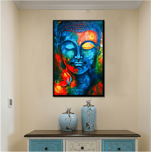 buddha canvas print