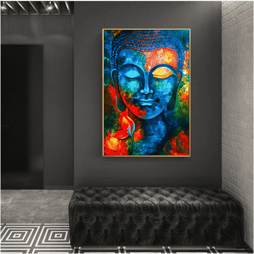 buddha wall art