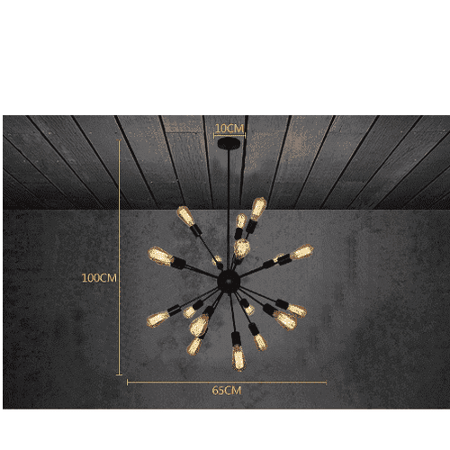 Modern Industrial Ceiling Light