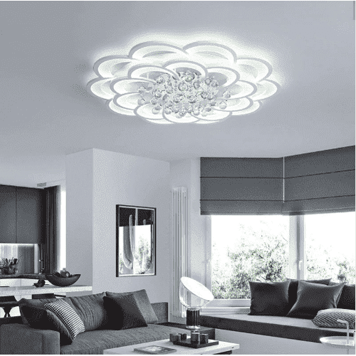 Modern LED Ceiling Lights With Crystal