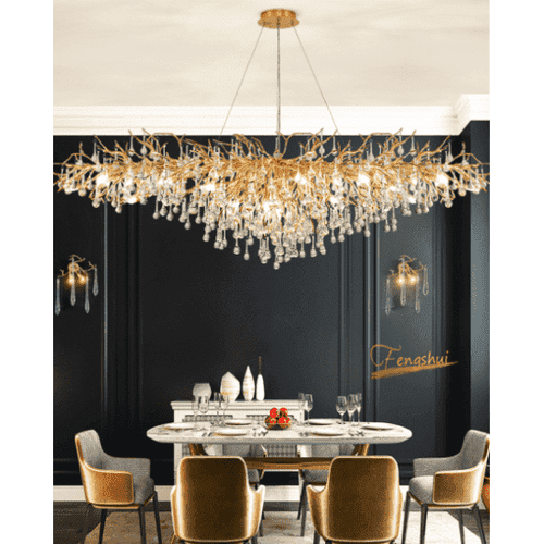 modern crystal chandelier