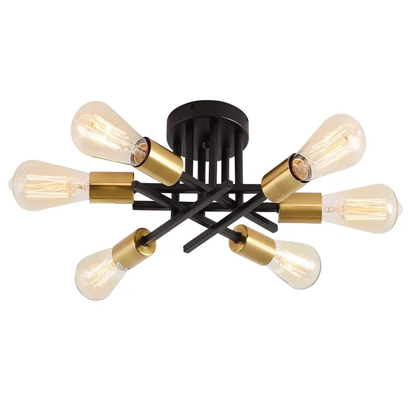 Semi Flush Mount Modern Ceiling Light