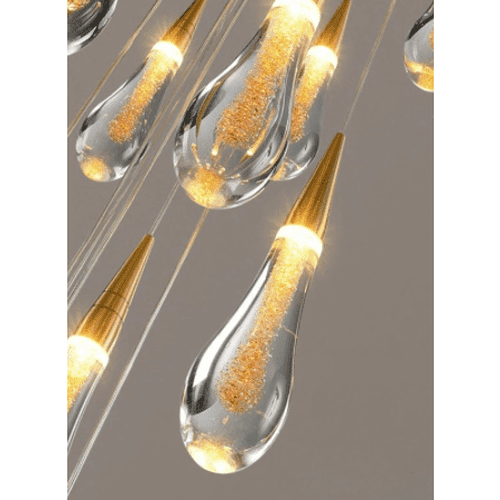 Water Drop Pendant Light Chandelier