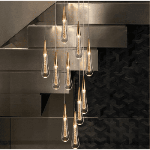 Water Drop Pendant Light Chandelier