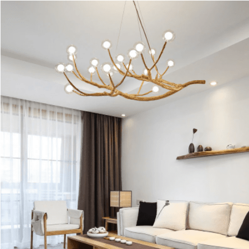 tree branch chandelier