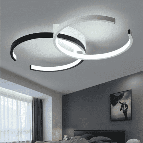 double C ceiling light