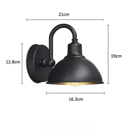 Waterproof Retro Outdoor Garden Wall Lights