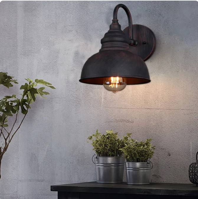 Waterproof Retro Outdoor Garden Wall Light