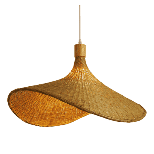 Bamboo Wicker Lamp