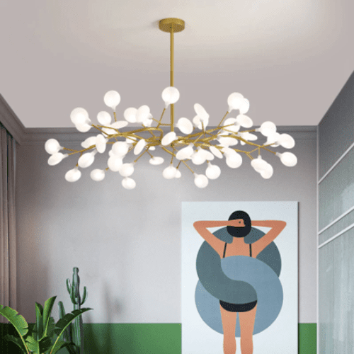 bedroom chandelier