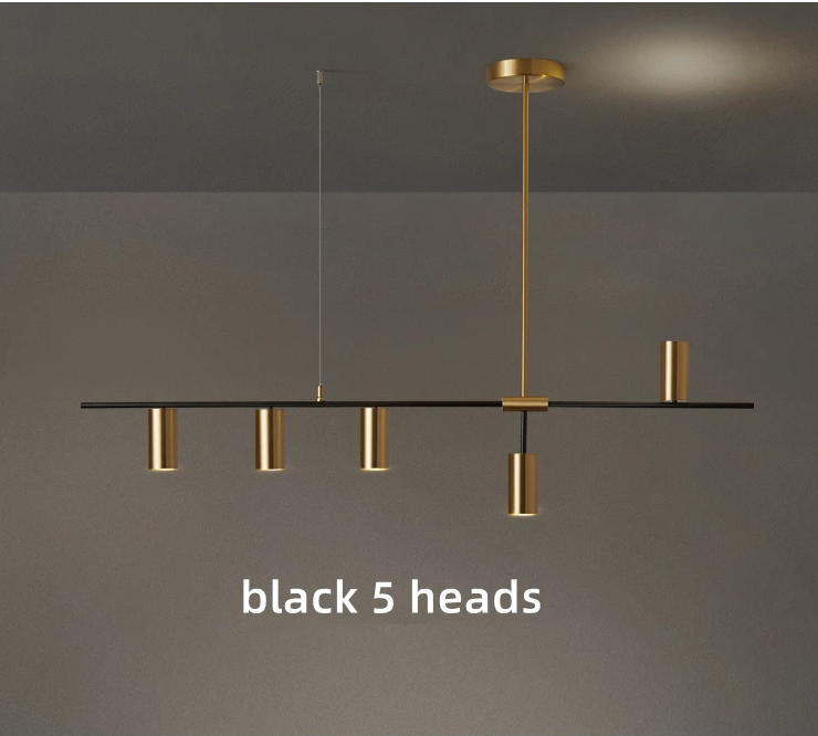 ceiling lights black+gold