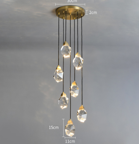 Crystal Pendant Ceiling Light Living Room Dining Room Kitchen