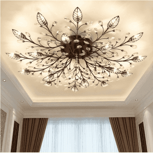 Modern crystal chandelier