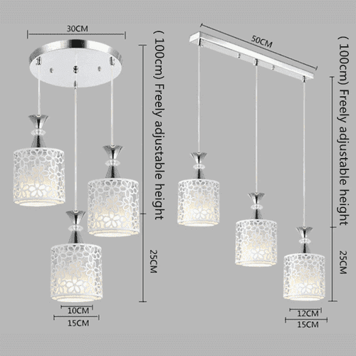 Pendant Light With Crystal