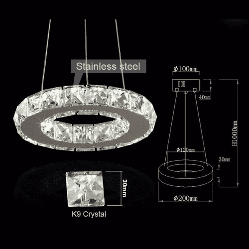 Crystal Pendant Light