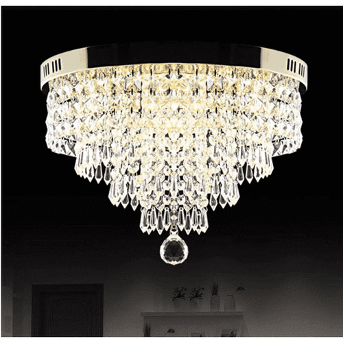 Round Crystal Chandelier