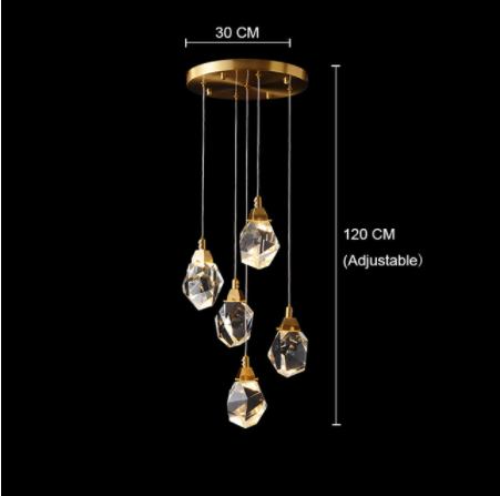 Crystal Pendant Ceiling Light Living Room Dining Room Kitchen