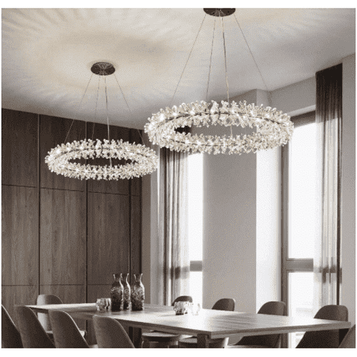 modern crystal chandelier