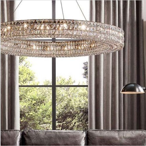 crystal pendant light