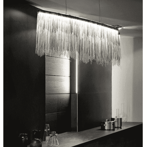 Tassel chandelier