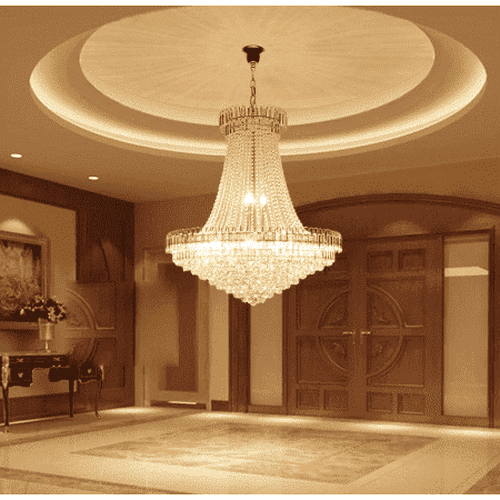 luxury crystal chandelier