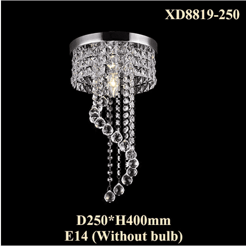 Modern Crystal Ceiling Light