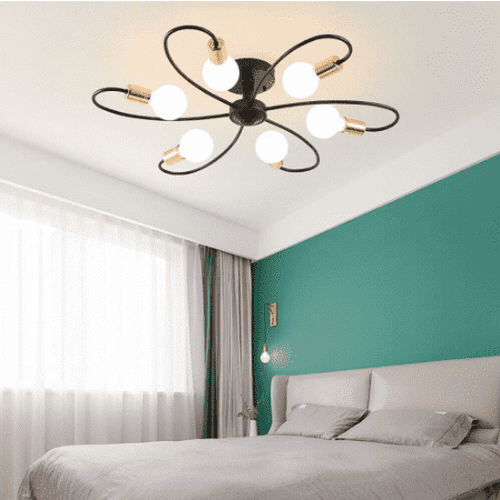 Modern Retro Style Ceiling Light