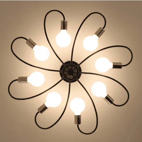 Modern Retro Style Ceiling Light