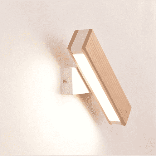 Modern Wooden Wall Light