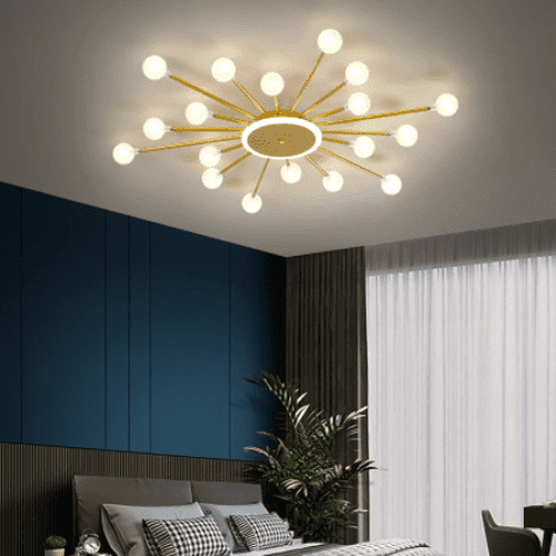 modern chandelier lvingroom