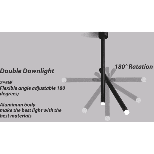 Modern Double Spot Light