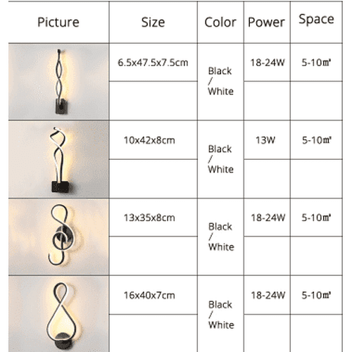 Modern Wall Light Fixture