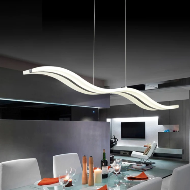 Modern Wave Ceiling Light