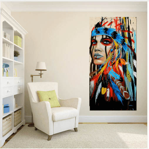 Native American Canvas Print