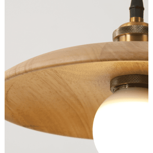 pendant lighting wooden